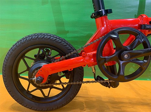 14 inch folding electric bike